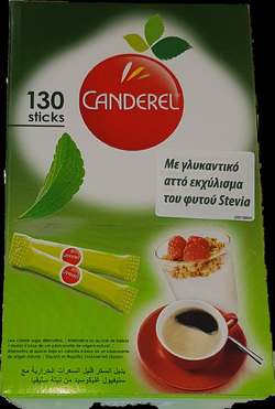 CANDEREL STICK STEVIA (130 STICKS)